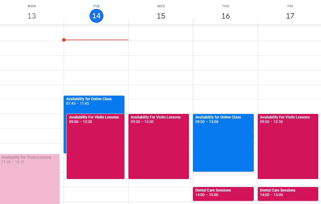 Google Calendar Overview